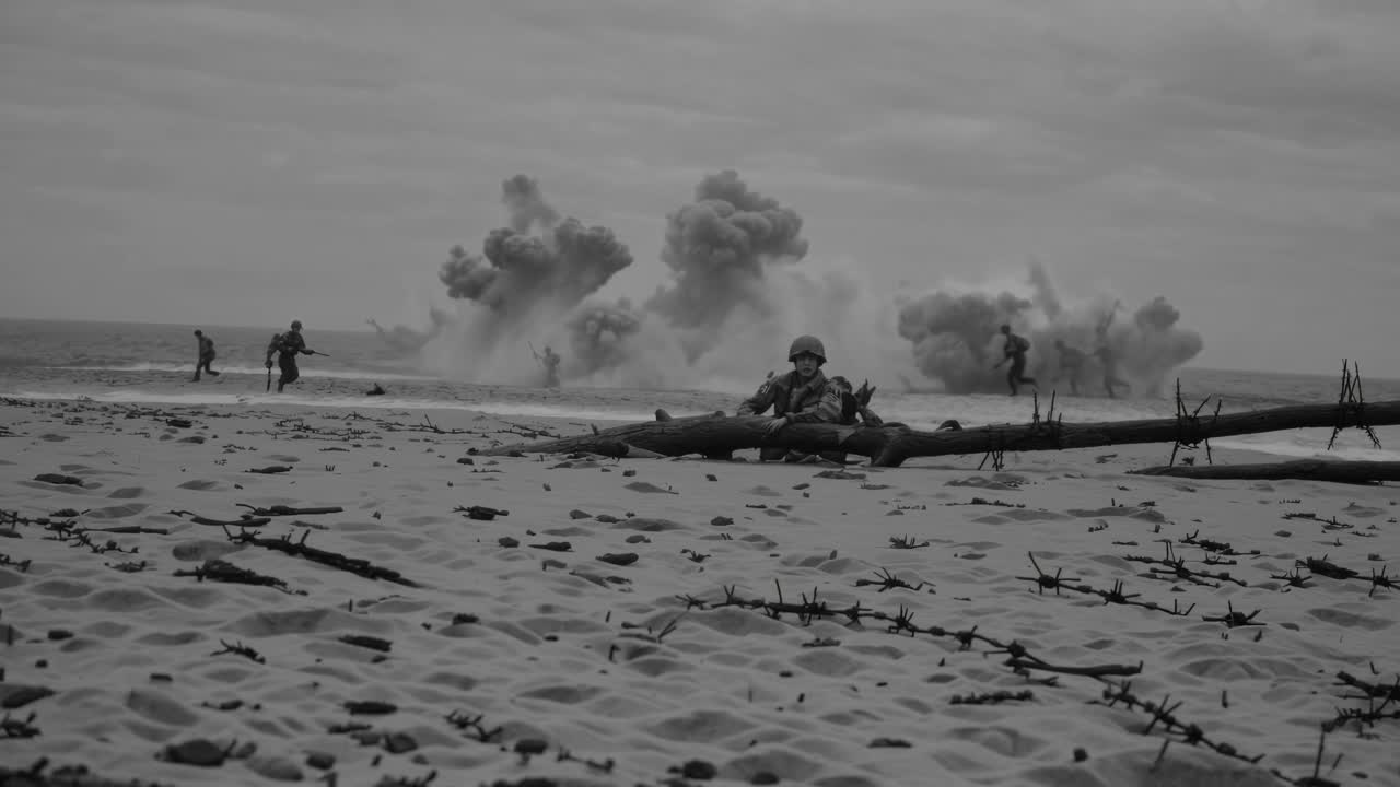 World War II Beach Landing