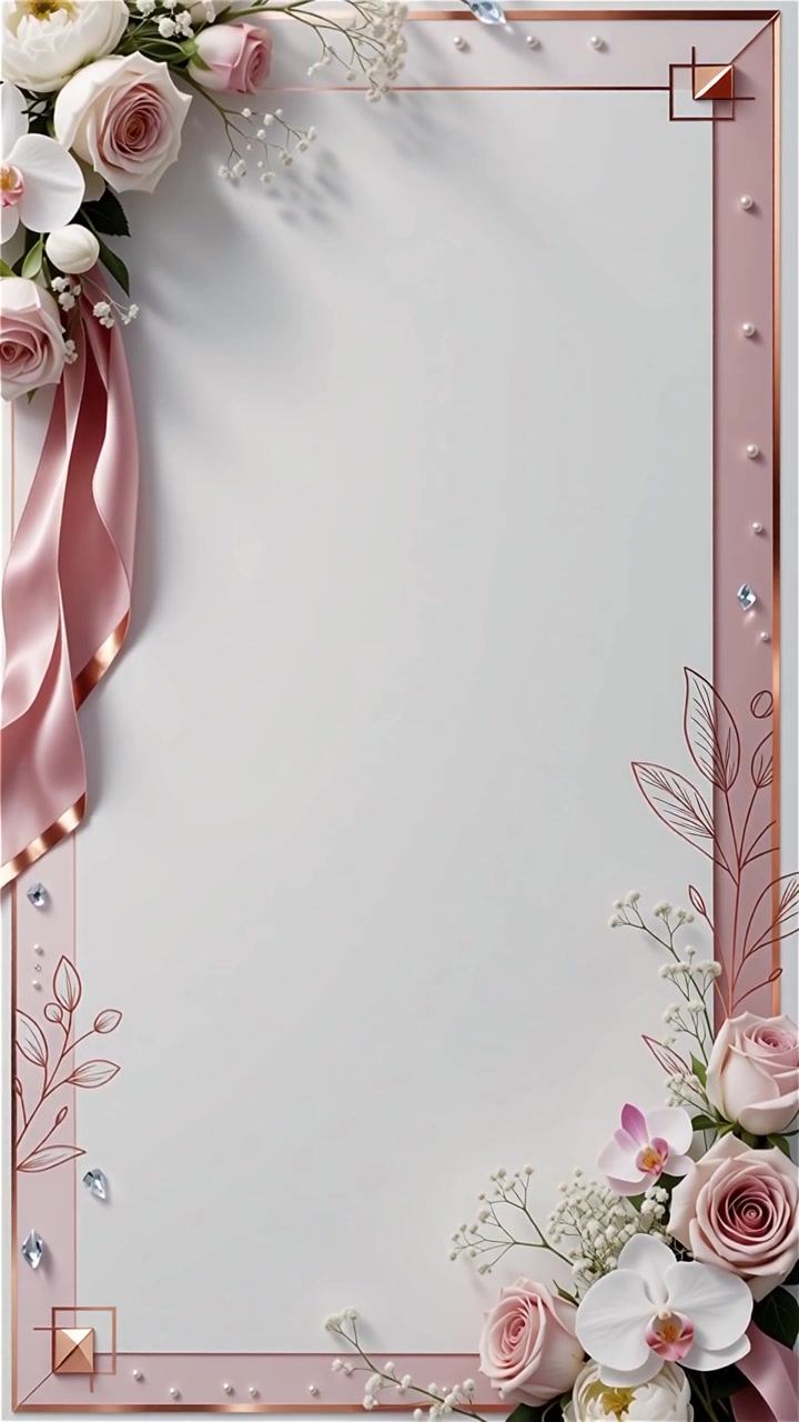 Minimalist Luxury Wedding Invitation Background