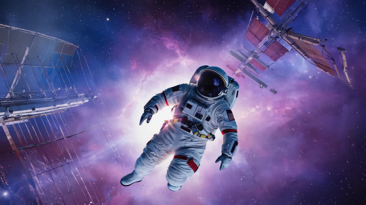 astronauta en el espacio