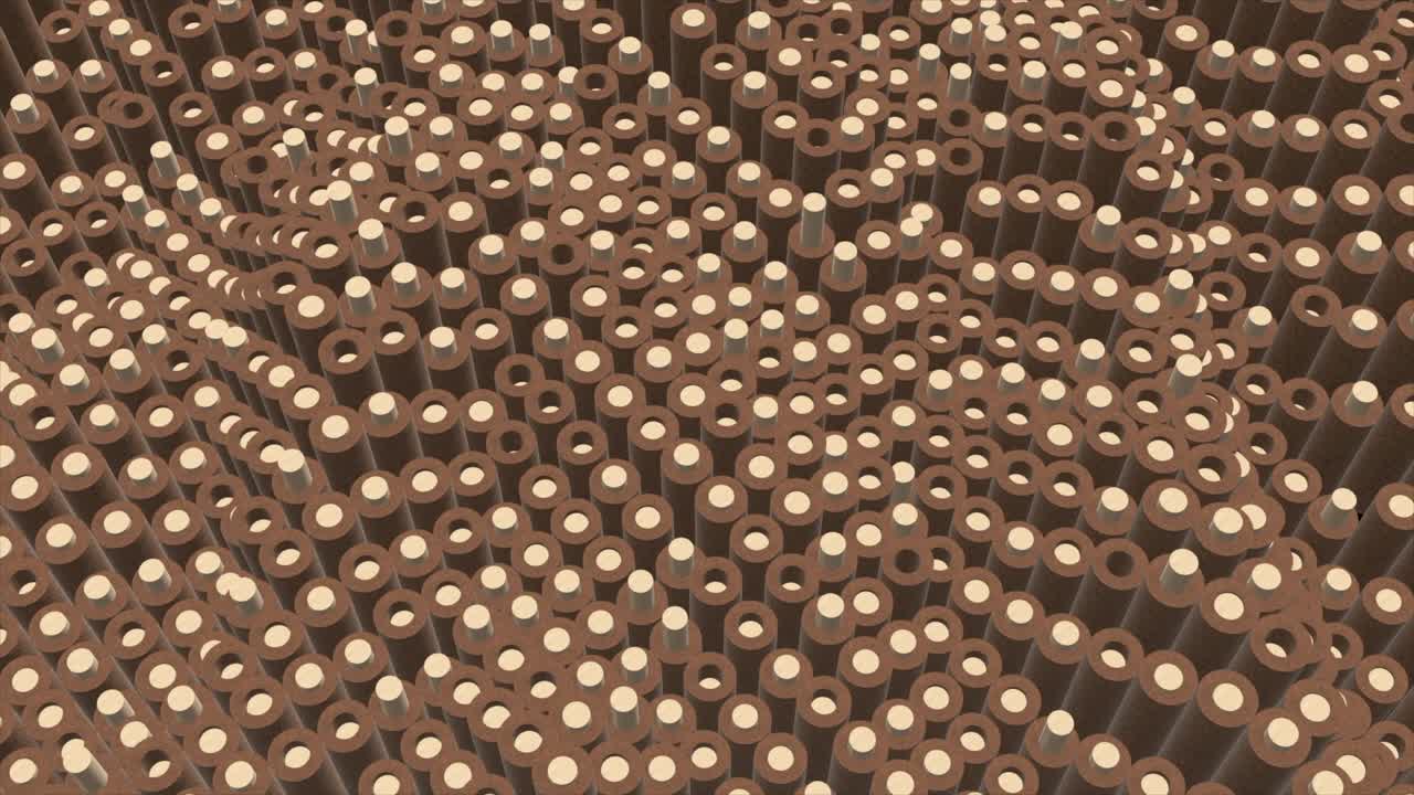 patrón cilíndrico abstracto