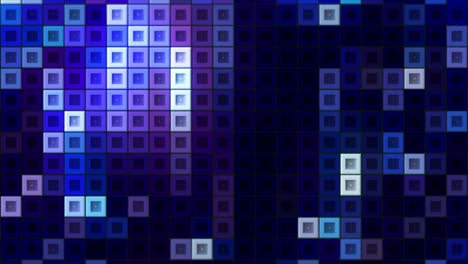 abstract geometric pattern with blue and purple squares