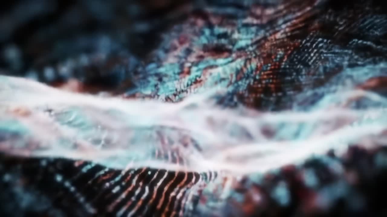 Exploring the Ethereal Fluid Dynamics: A Captivating Journey Through Mesmerizing Patterns and Colors in Abstract Fluid Motion