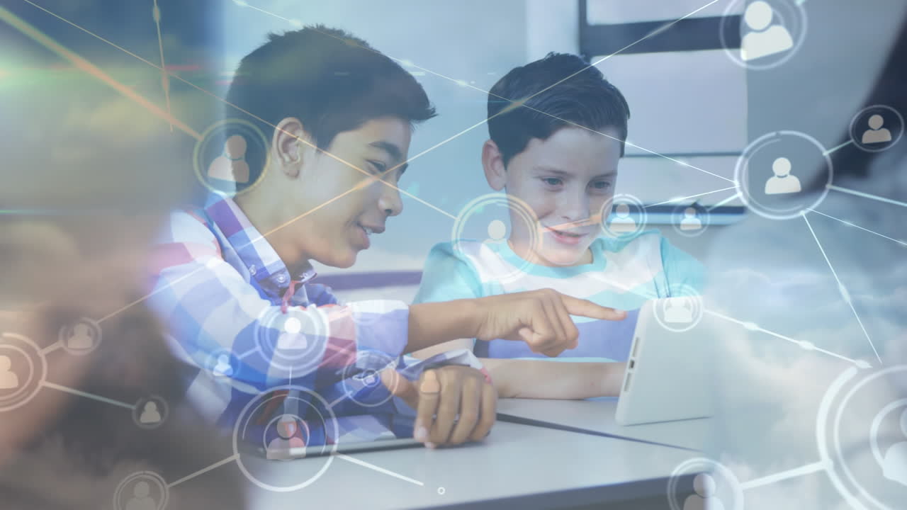 기술을 사용하는 다양한 학생 그룹을 통한 연결 네트워크의 활성화