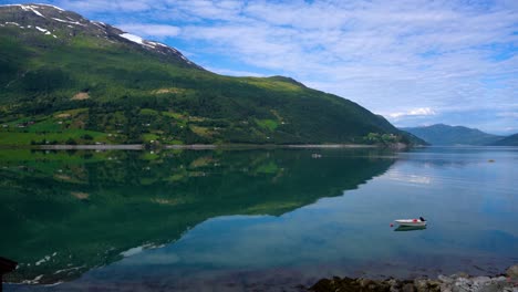 la hermosa naturaleza de noruega.