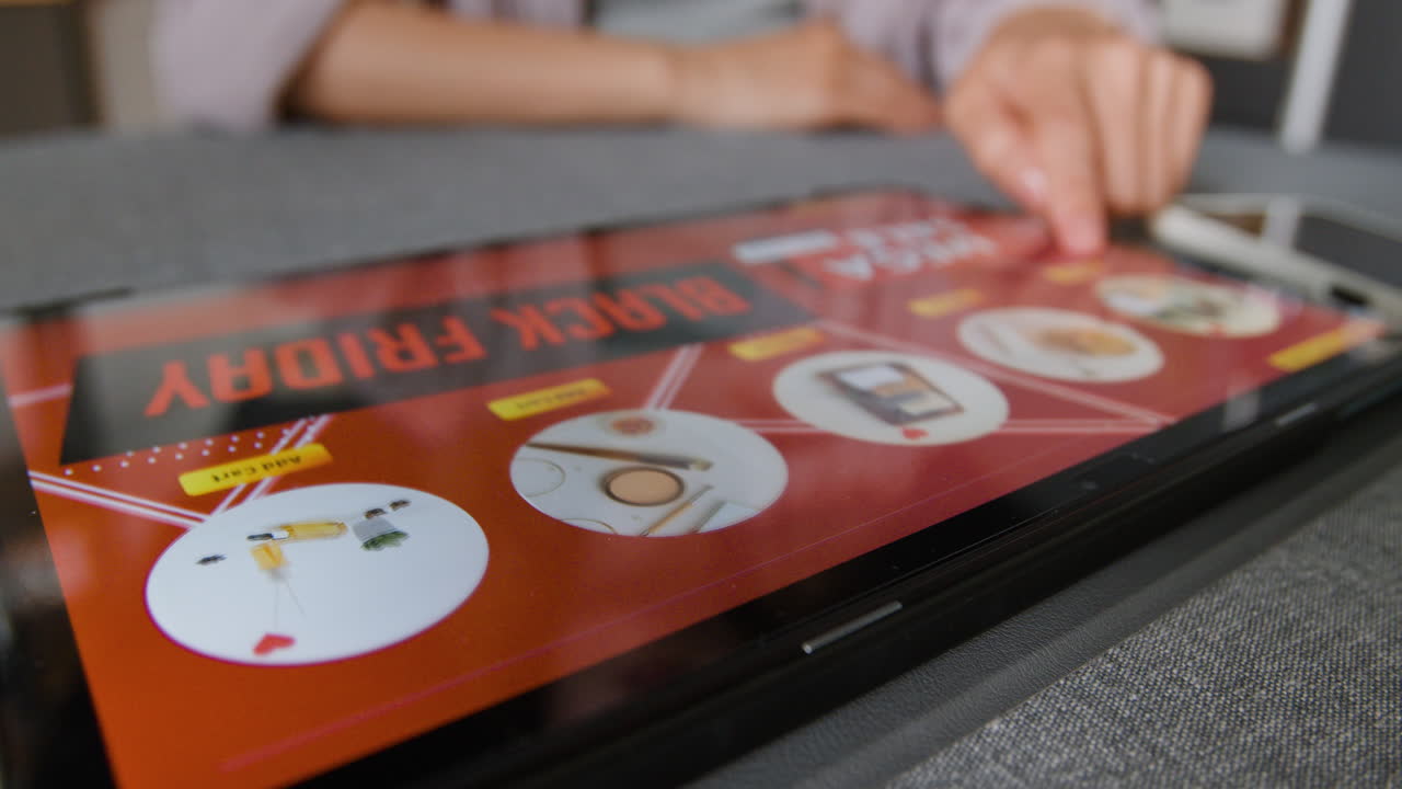 Black Friday Sale on Tablet