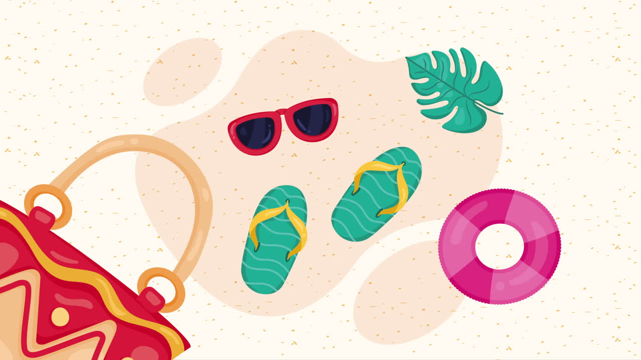 equipaje de mano viajes vacaciones animación