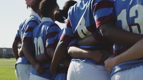 Young-adult-female-rugby-team