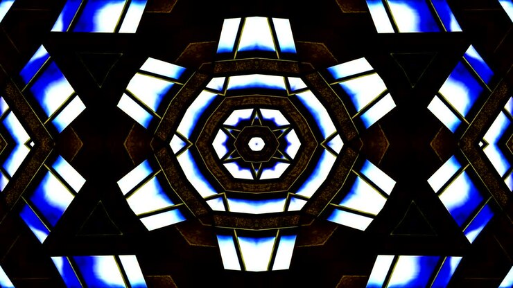 Abstract Kaleidoscopic Pattern