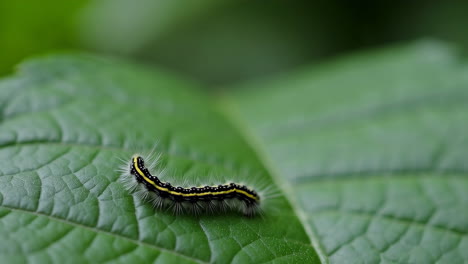 caterpillar on a leaf
