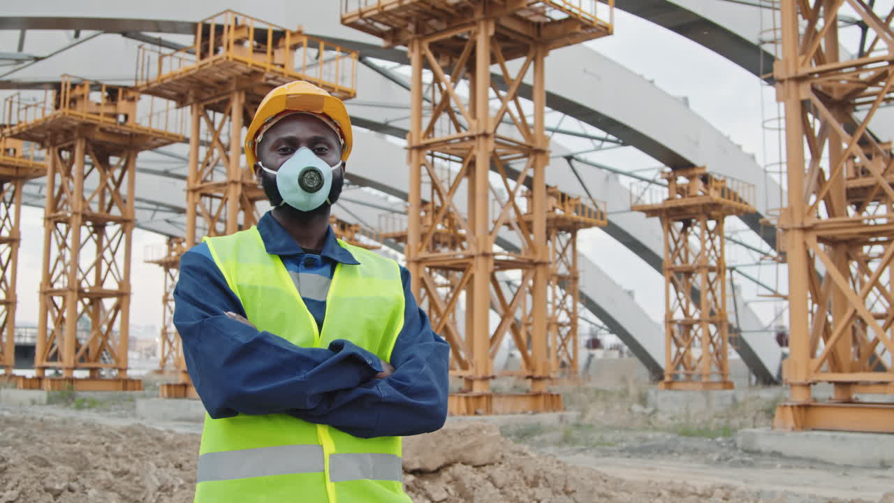 Portrait of Male Construction Worker