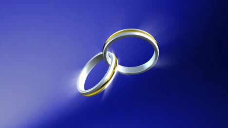 3d wedding rings