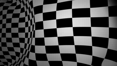 Checkered-flag-waving