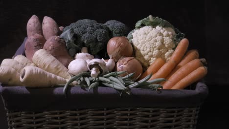 fresh seasonal vegetables