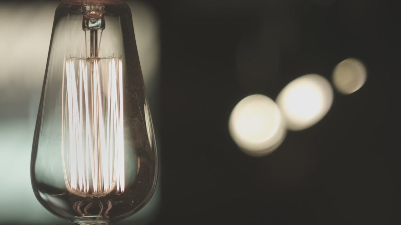 Luz de luminária de loft vintage. Lâmpada antiga. Lâmpada vintage.