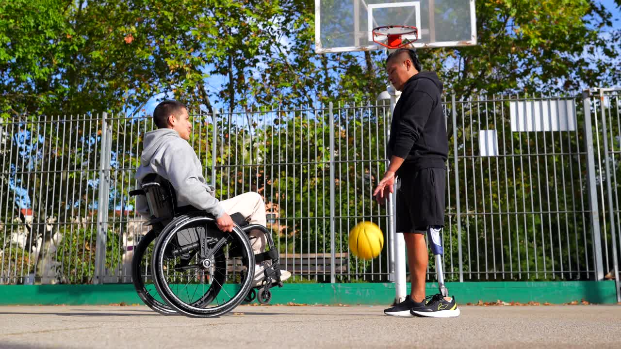 Adaptive Basketball Game