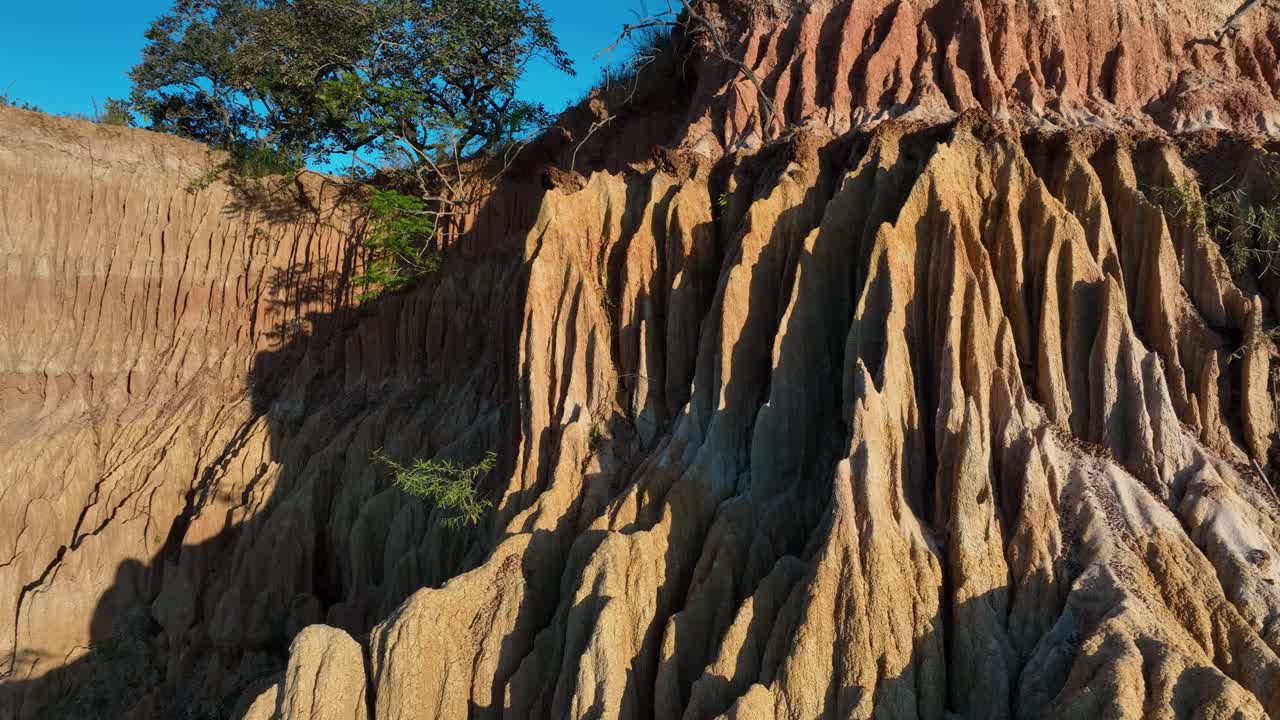 산타크루즈 4k 고해상도 근처 볼리비아 정글 시골의 공중 무인 항공기 보기