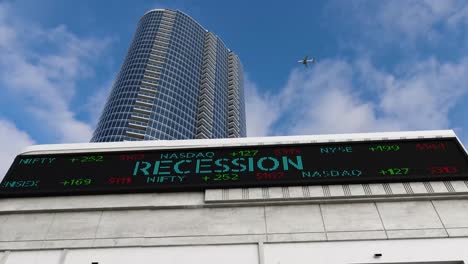 Rezessions-Börsenbrett