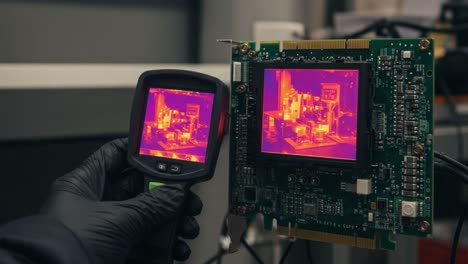 exploring thermal imaging technology: an insight into thermal sensors and displays capturing object temperature variations with detailed patterns