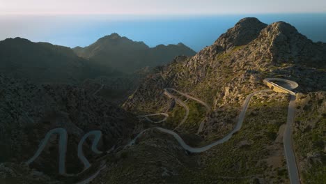 sa calobra hairpin bend, palma de mallorca