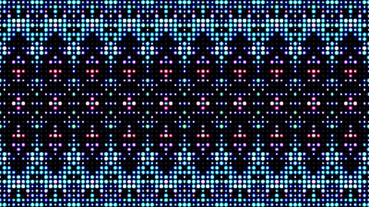 movimiento de onda de línea, colorido, sobre un fondo negro