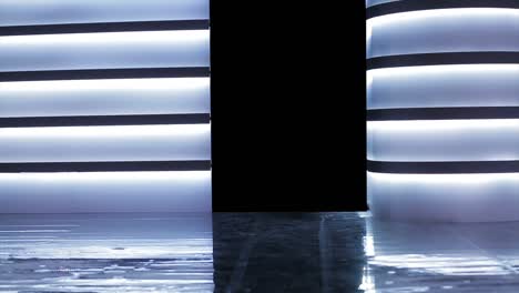 luces de pared para la decoración del escenario