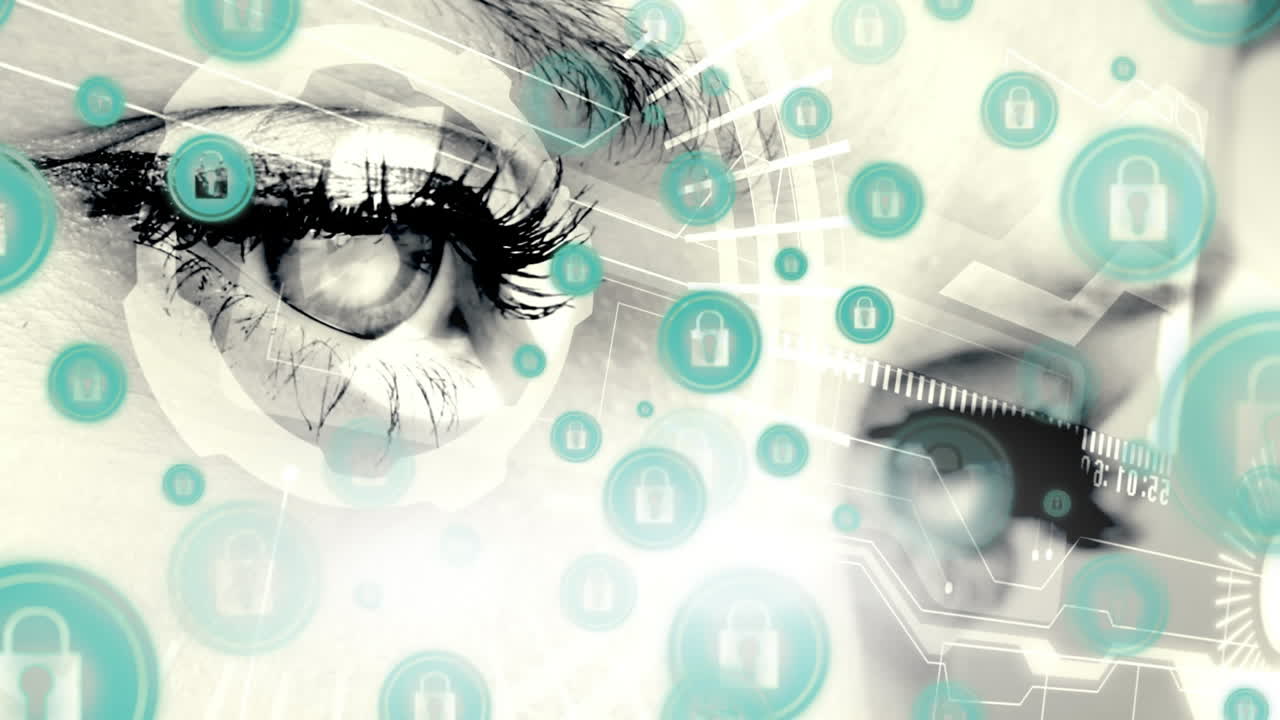 video de ojos animados