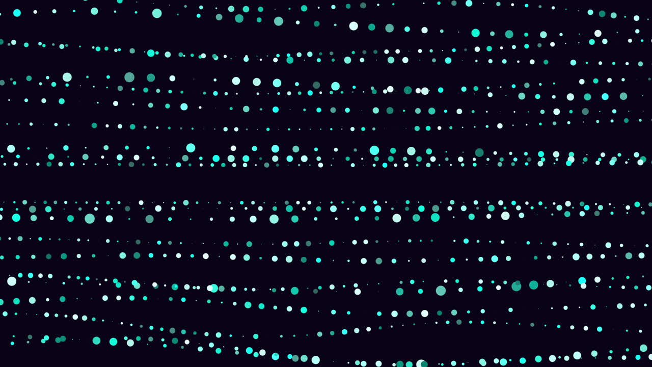 Mesmerizing blue dot pattern on black background a visual delight