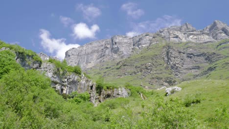 Schroffer-Kanton-Uri,-Schweiz,-Bergsteiger