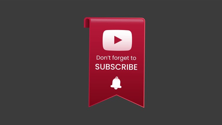 YouTube Abonnieren-Banner