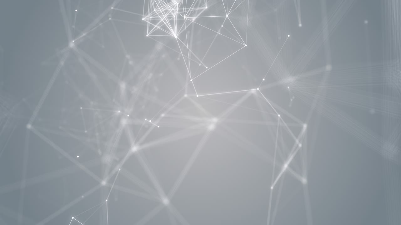 Plexus abstract network titles technology science background loop