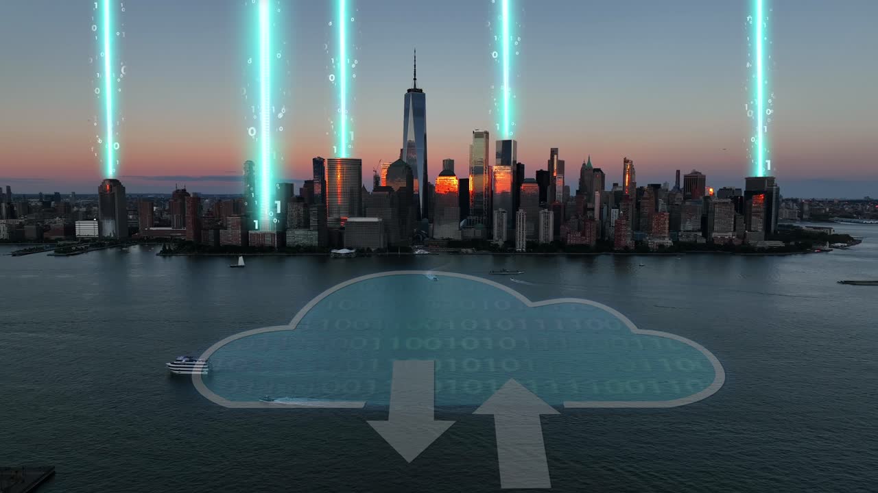 Smart city animation
