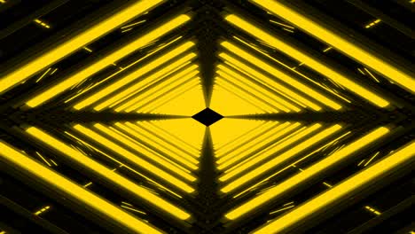bucle de fondo de club nocturno amarillo