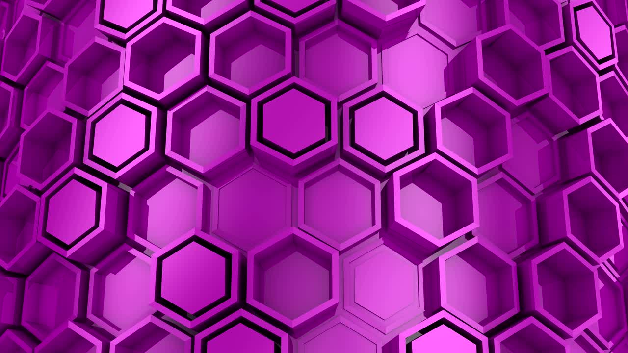 el fondo de los hexágonos