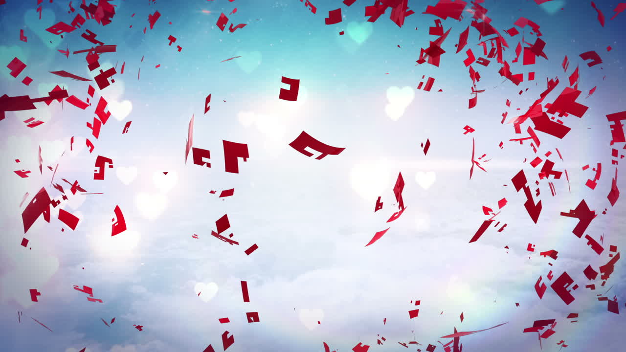 반이는 배경에서 은 심장이 뛰고 있습니다.