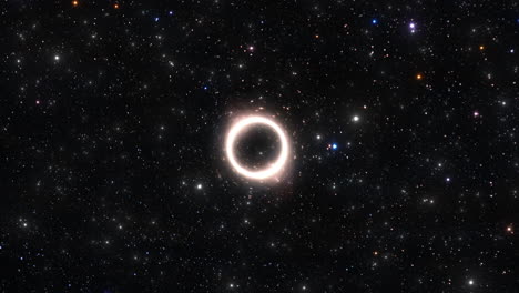 Deep-Space-Flight-with-Black-Hole-and-Stars-Passing