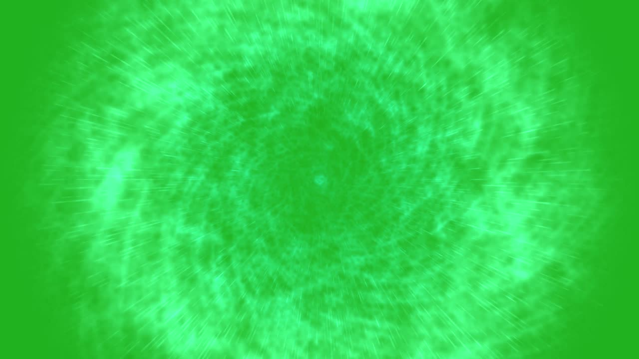 ilusión del portal de ciencia ficción gráficos de movimiento de pantalla verde