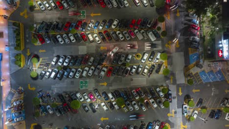 timelapse estacionamiento en supermercado ciudad de mexico