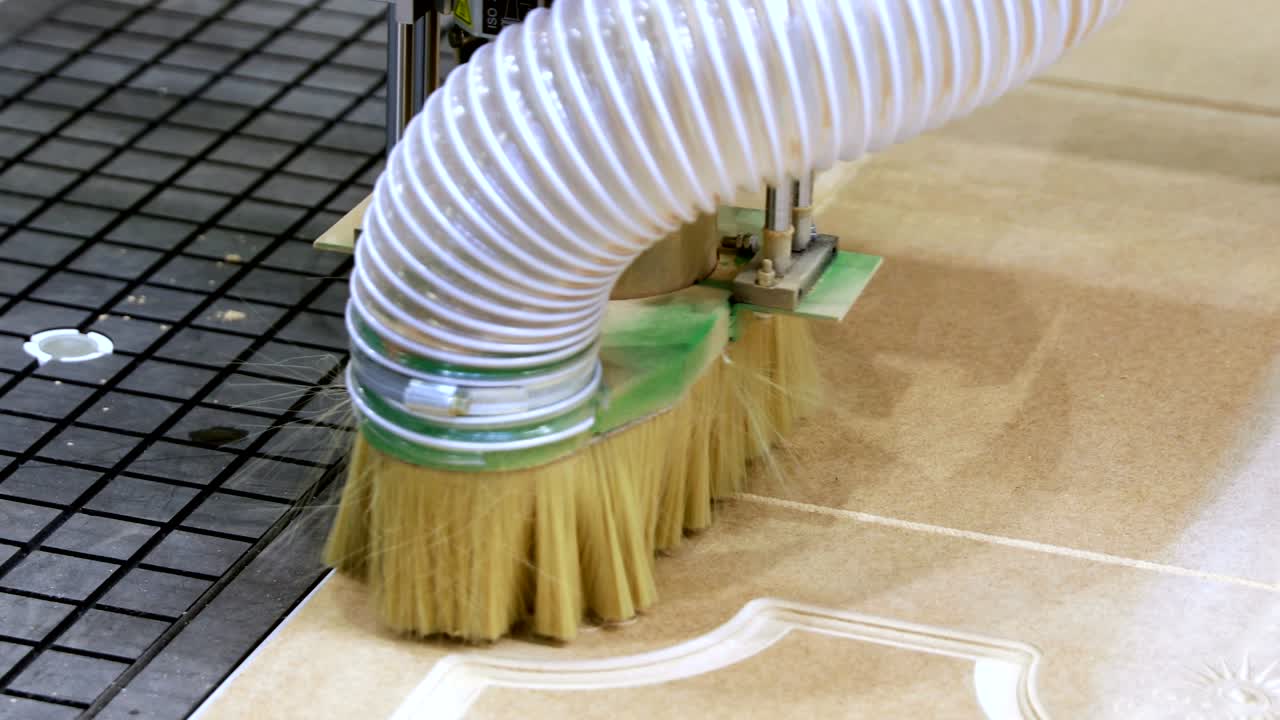 cnc 목재 가공 목재 가공 기계, 산업의 현대 기술.