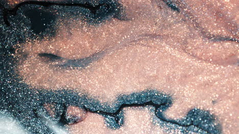 Abstract Glitter Texture Background - Pink and Blue Marble Art