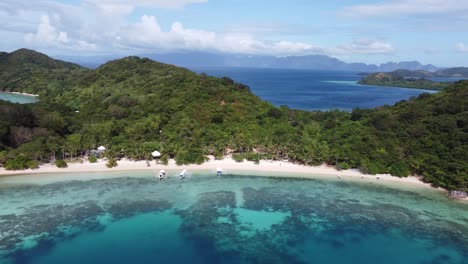 coco beach resort on bulalacao island in coron, philippines with escapade tour boats