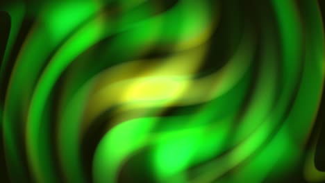 abstract green and yellow swirls