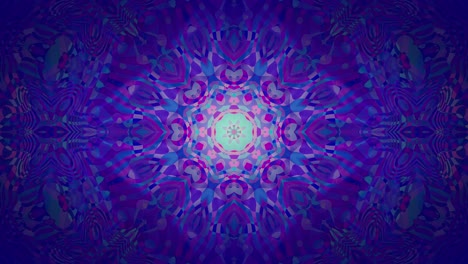 loopable psychedelic kaleidoscope with vibrant swirling mandala patterns - mesmerizing motion, shifting abstract patterns with vibrant colors