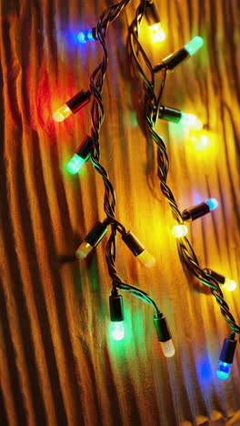 colorful christmas lights