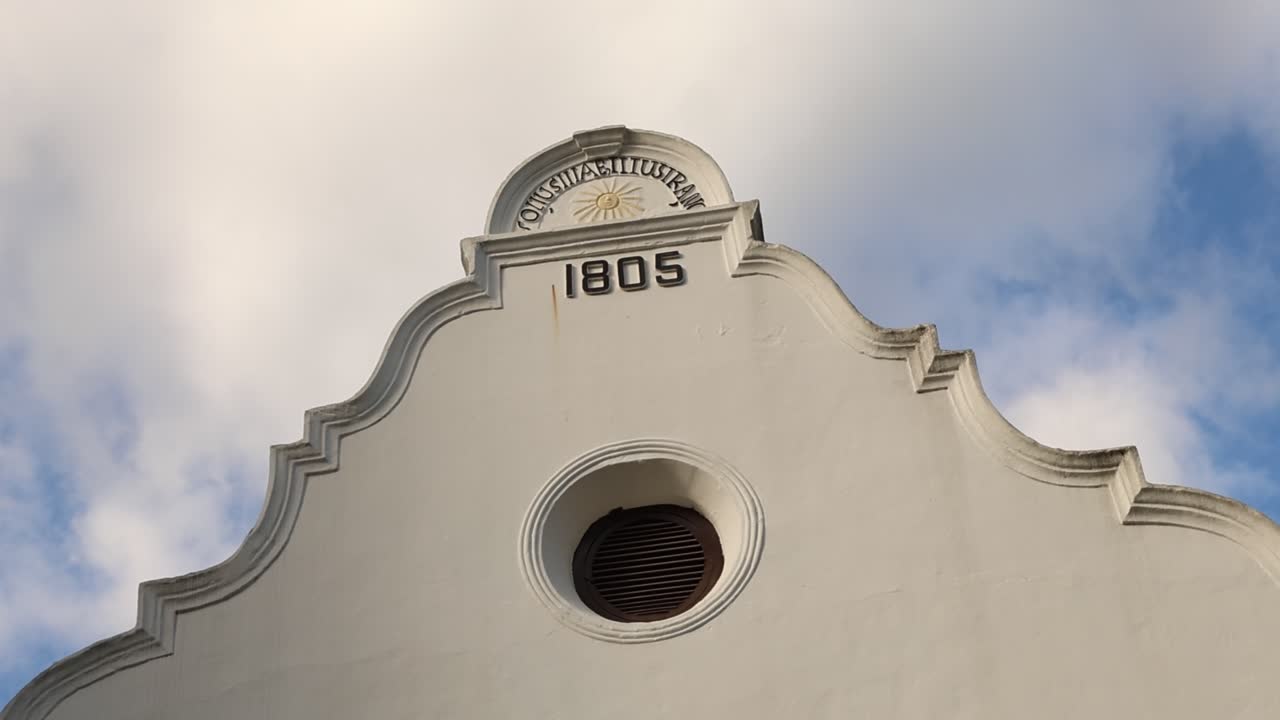Cape Dutch architecture in the Cape of Good Hope
