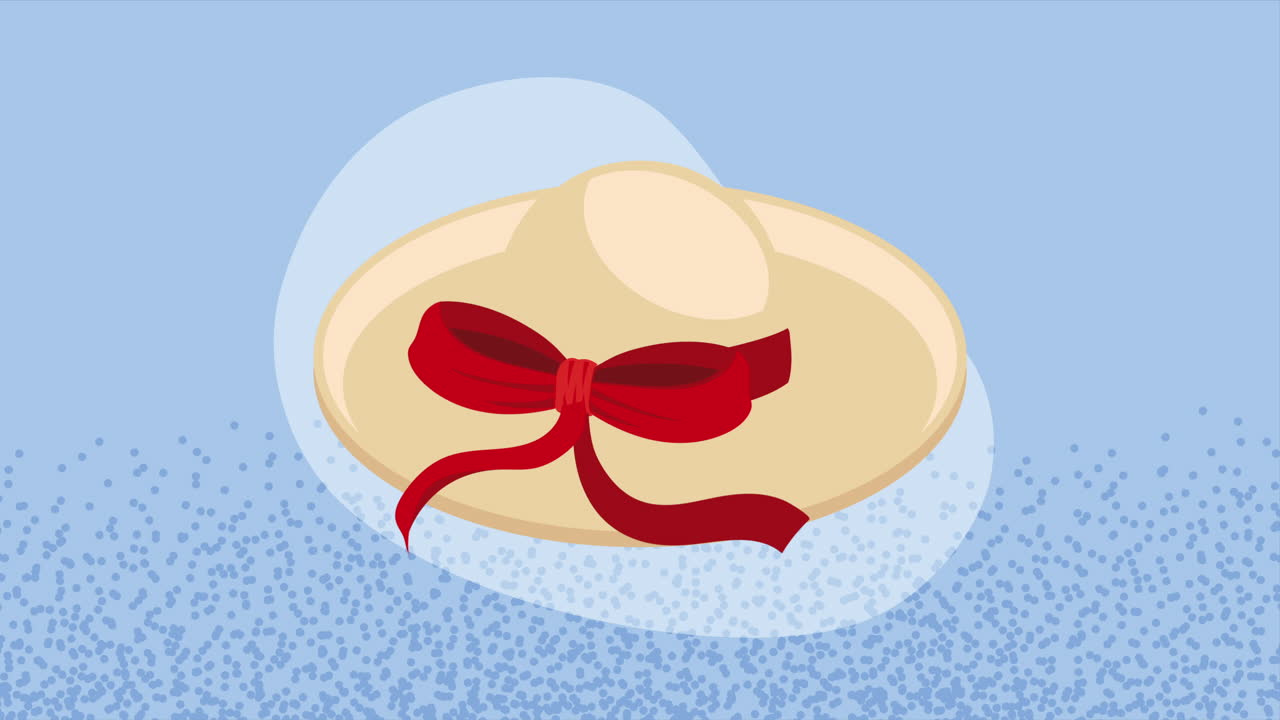 관광 모자  액세서리 애니메이션