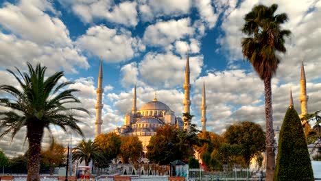 mezquita del sultán ahmed (mezquita azul), estambul, turquía.