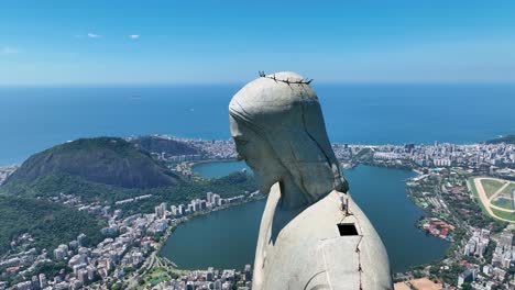 Christ-The-Redeemer-At-Corcovado-Mountains-In-Rio-De-Janeiro-Brazil