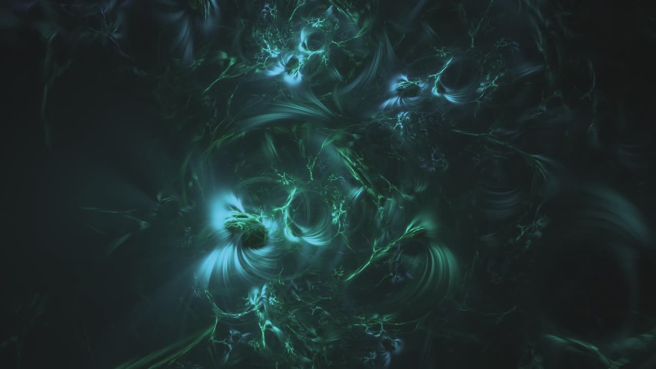 Portal nebula journey into another space dimension