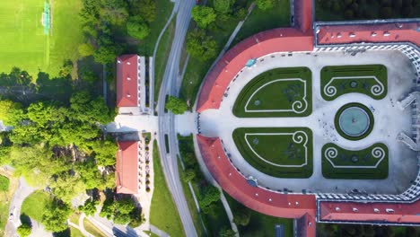 Aerial-view-of-Esterhazy-Castle