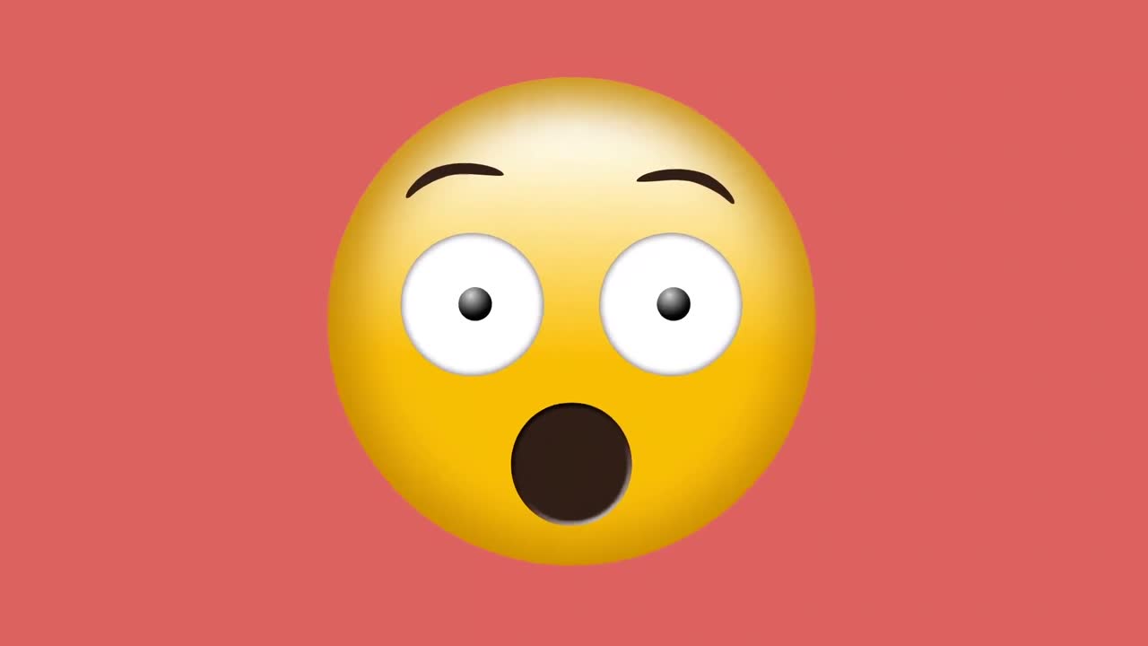 emoji con la boca abierta